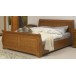 Lit bateau Louis Philippe merisier + sommier 140/190 98140