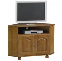Meuble T&eacute;l&eacute; d'angle ch&ecirc;ne 2 portes 5650AR