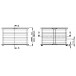 Table basse transformable en couchage 1 place