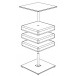 Table basse transformable en couchage 1 place