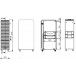 Desserte de bureau mobile 2 tiroirs et rangement dossiers suspendus