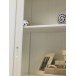 Meuble bibliothèque blanche 2 portes de style anglais 40222