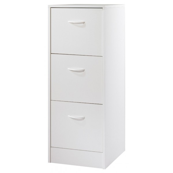 Classeur En Bois Blanc : Classeur 3 tiroirs pour dossiers suspendus – Beaux Meubles Pas Chers Classeur En Bois Blanc : Classeur 3 tiroirs pour dossiers suspendus – Beaux Meubles Pas Chers