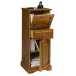 Meuble d'entrée, meuble téléphone merisier Louis Philippe