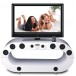 Meuble TV Station d'accueil IPHONE Chaine Hifi intégrée HDMI arrondi blanc TV8805
