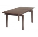 Grande table rectangle avec allonge de 6 &agrave; 8 places weng&eacute; MATTHE