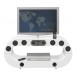 Meuble TV Station IPHONE Barre de Son arrondi blanc 