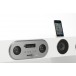 Meuble TV Station IPHONE Barre de Son arrondi blanc 