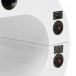 Meuble TV Station IPHONE Barre de Son arrondi blanc 
