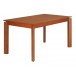 Grande table rectangle teintée merisier 6 à 8 places PETER 
