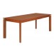 Grande table rectangle teintée merisier 6 à 8 places PETER 