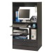 Armoire Informatique Fermant à clé à Rideau