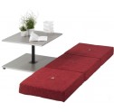 Table basse transformable en couchage 1 place