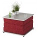 Table basse poufs