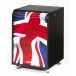 Caisson de bureau noir drapeau anglais