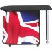 Bureau noir drapeau grande bretagne