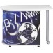 Bureau Informatique Blanc Pivotant Internet http