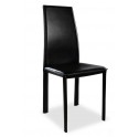 Chaises M&eacute;tal Coloris Noir