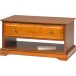 Table basse merisier 1 tiroir 1 niche 67351
