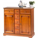 Bahut 2 portes 7 tiroirs Louis-Philippe 10035