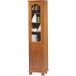 Bibliothèque 2 portes chêne rustique 6102PVAR