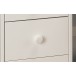 Bahut / buffet bas 3 portes 3 tiroirs style anglais blanc 40803