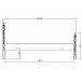 Lit junior 90 x 190 style anglais pin miel 38090