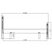 Lit 140 x 190 style anglais pin miel 38140