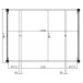 Lit 140 x 190 style anglais pin miel 38140
