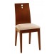 Lot de 2 chaises merisier assise sable BELLA ME