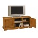 Meuble TV Hifi 2 portes pin miel style anglais 38002