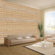 Papier peint  Mur avec ornements