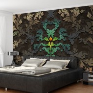 Papier peint  Feuilles dansantes