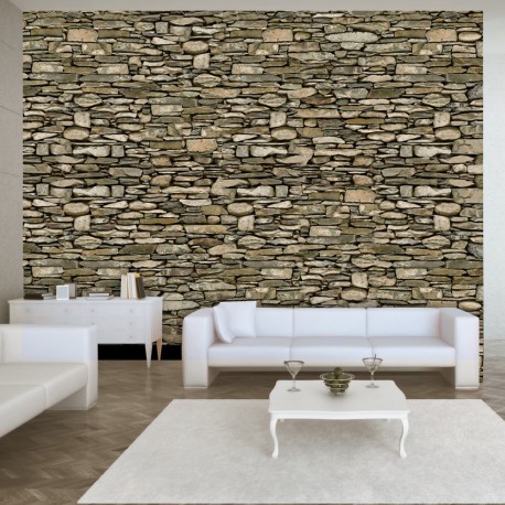 Papier peint  Stone wall