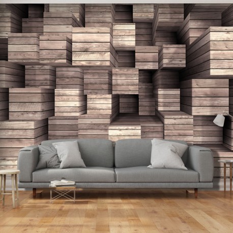 Papier peint  Wooden Finesse