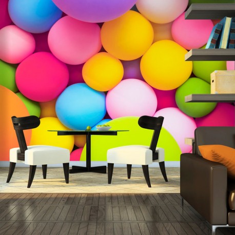 Papier peint  Colourful Balls