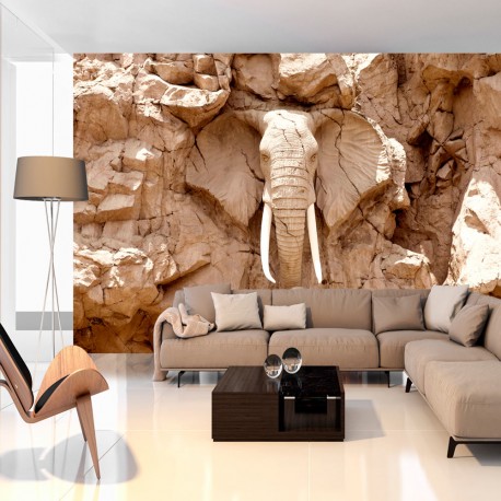Papier peint  Stone Elephant (South Africa)