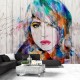 Papier peint  Wooden Portrait