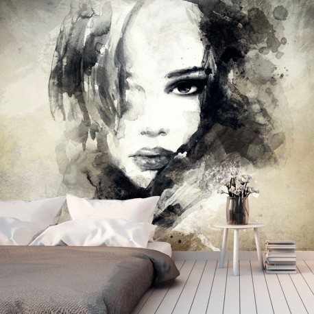 Papier peint  Mysterious Girl