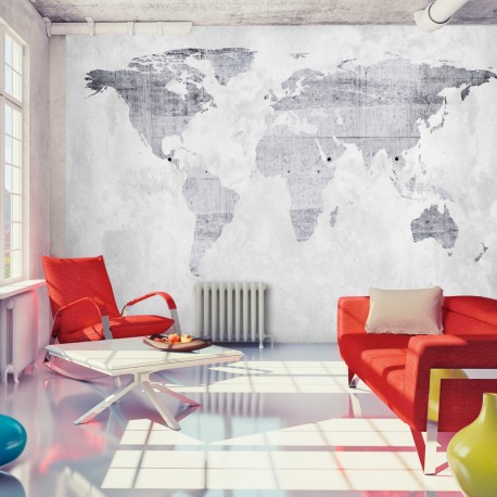 Papier peint  Concrete Map