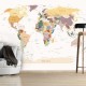 Papier peint  World Map
