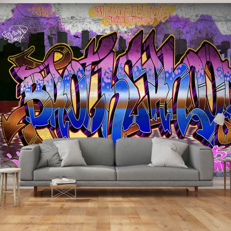 Papier peint   Colorful Mural