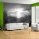 Papier peint  plage (noir et blanc)