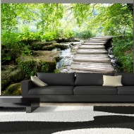 Papier peint  Forest path