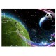 Papier peint  Space match