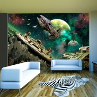 Papier peint  Flotte spatiale