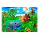 Papier peint  Animal family
