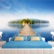 Papier peint  Ile tropicale