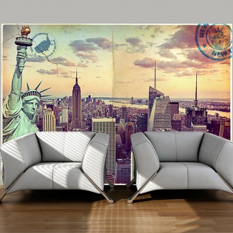 Papier peint  Postcard from New York