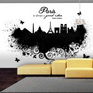Papier peint  Paris is always a good idea
